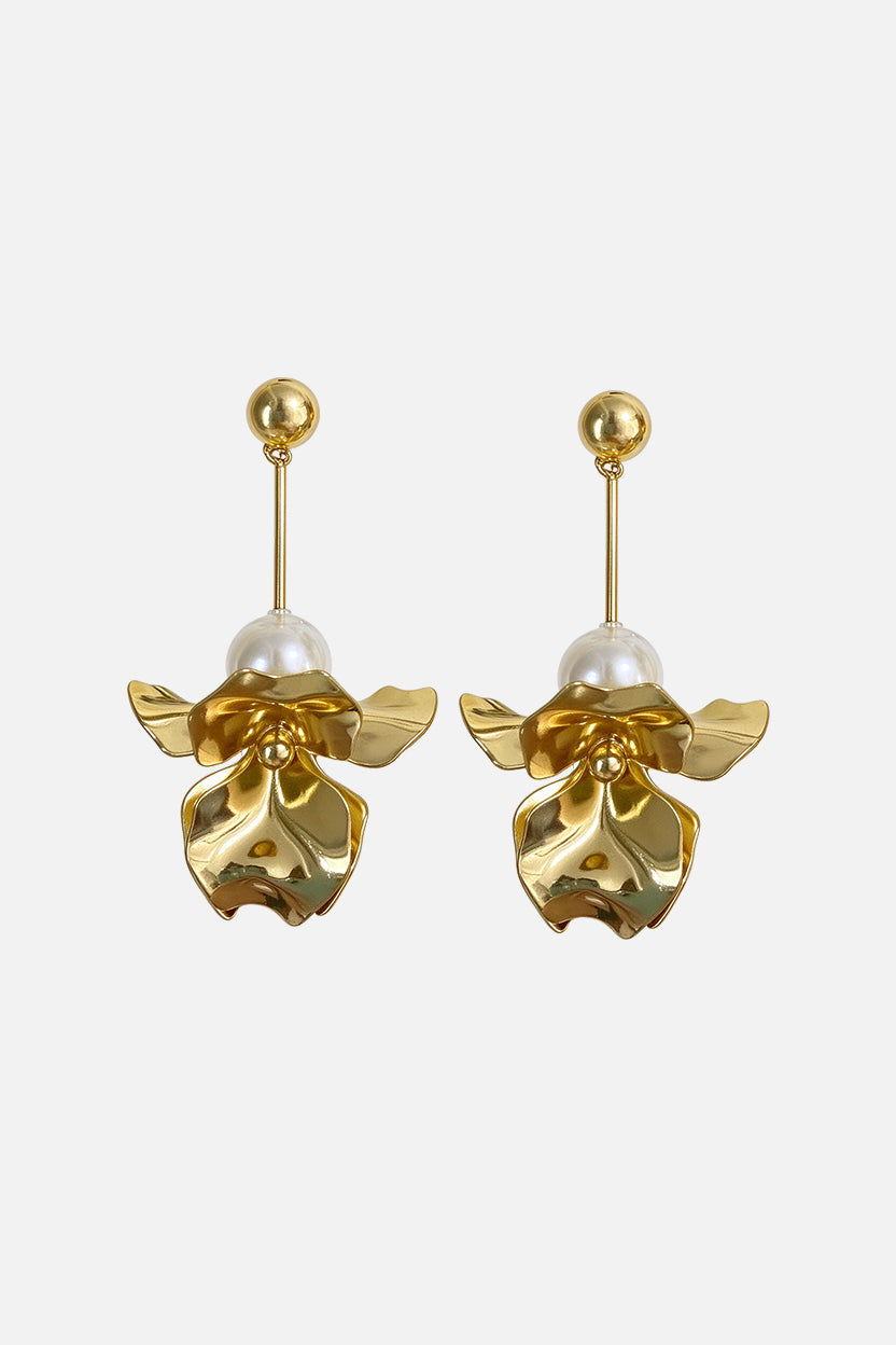 Moonflower Stem Earrings