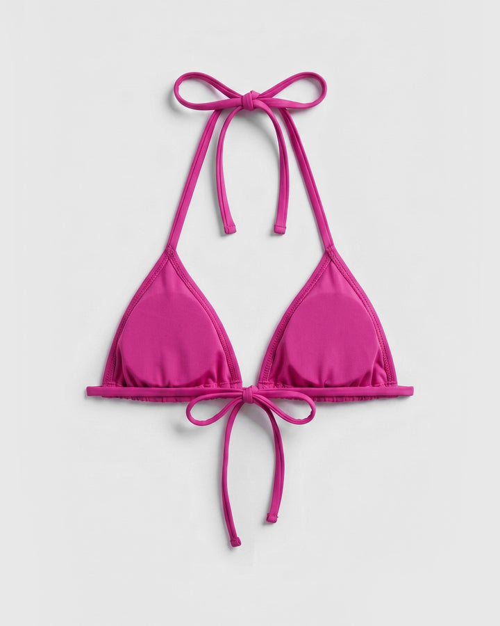 The Aurora Triangle Bikini Top
